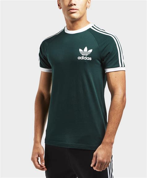 adidas originals green california t shirt|More.